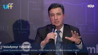 #UkrFinForum18 -- Volodymyr Yatsenko speech at the Ukrainian Pension Reform panel