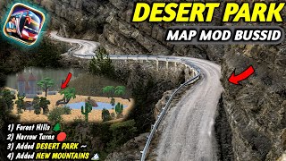 Finally! 🔥 New Extreme DESERT Hills Road Map Mod For Bus Simulator Indonesia।Bussid Mod Map 4.3.3