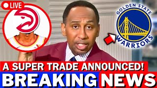 URGENT DEAL! WARRIORS MAKE BIG TRADE WITH THE HAWKS! SHAKING UP THE NBA! GOLDEN STATE WARRIORS NEWS