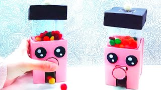 How to make GumBall Candy Dispenser Machine from Cardboard