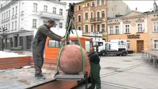 Inowrocław - największa piłka z soli na świecie (the biggest salt ball in the world)