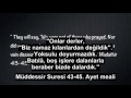 yaşanmış gerçek bir olay ibret alınacak.