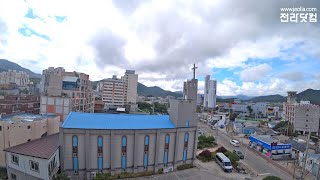 [날씨와 표정] 7월 4일 해남은...하얀 뭉게구름이 하늘에 빼곡히 들어참