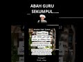 abah guru sekumpul amalan hari jumat amalan sugih abahgurusekumpul