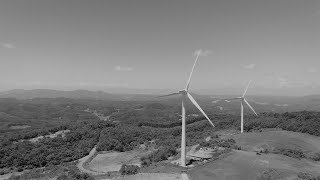 Hiyama Kogen Wind Farm in Tokiwa, Fukushima JAPAN - 4K Drone Video (DJI Mavic 3) | 桧山高原風力発電所 ドローン空撮