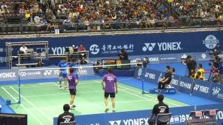 20130421YONEX Badminton Asia Championships 2013FINAL MDKo Sung Hyun 高成炫Lee Yong Dae 李龍大 (KOR)VSKim Ki Jung 金基正Kim Sa Rang 金沙朗 (KOR)4-2