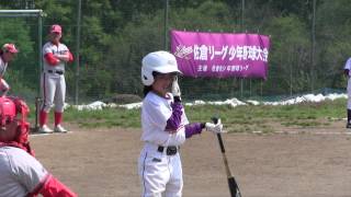 【少年野球】20150425西本幸雄杯大会佐倉なでしこ女子野球クラブ