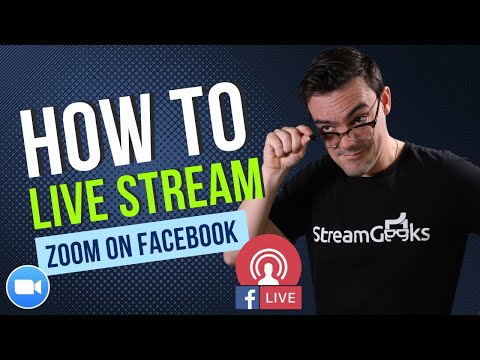 How to Live Stream Your Zoom Meeting on Facebook Live and YouTube