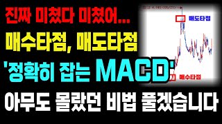 매수,매도 타점 자동으로 알려주는 아무도 몰랐던 비법 하나 공개할게요 [조건검색식,수식 포함]