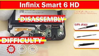 Infinix Smart 6 HD Disassembly in detail Take apart