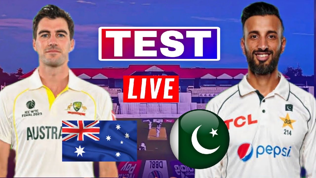 Pakistan Vs Australia Live 2nd Test Match Day-3 Score Ruslt Live Strem ...