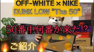 【スニーカーレビュー】OFF-WHITE × NIKE DUNK LOW \