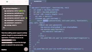 Server Side JavaScript - Passportjs 3 : route