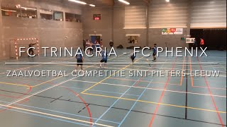 FC Trinacria - FC Phenix • Zaalvoetbal Competitie Sint-Pieters-Leeuw • Novembre 2024