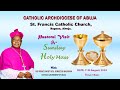 Sunday Holy Mass/Pastoral Visit to  St. Francis Catholic Church,  Baguza, Abuja. (c. 2024)