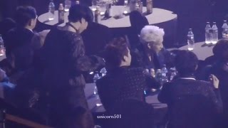 170122 - GOT7 in Seoul music awards -  BAMBAM and Yugyeom jamming