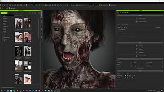 Daz to CC3 to Ue4 Workflow Importing female zombie with cloth - UE4 Advanced Blueprints Tutorial