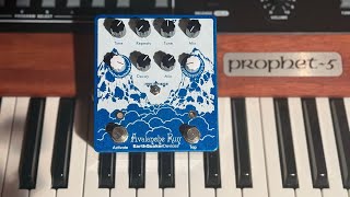 Sequential Prophet 5 rev.4 with Avalanche Run V2    Stereo Reverb by EQD Earthquaker Devices DEMO