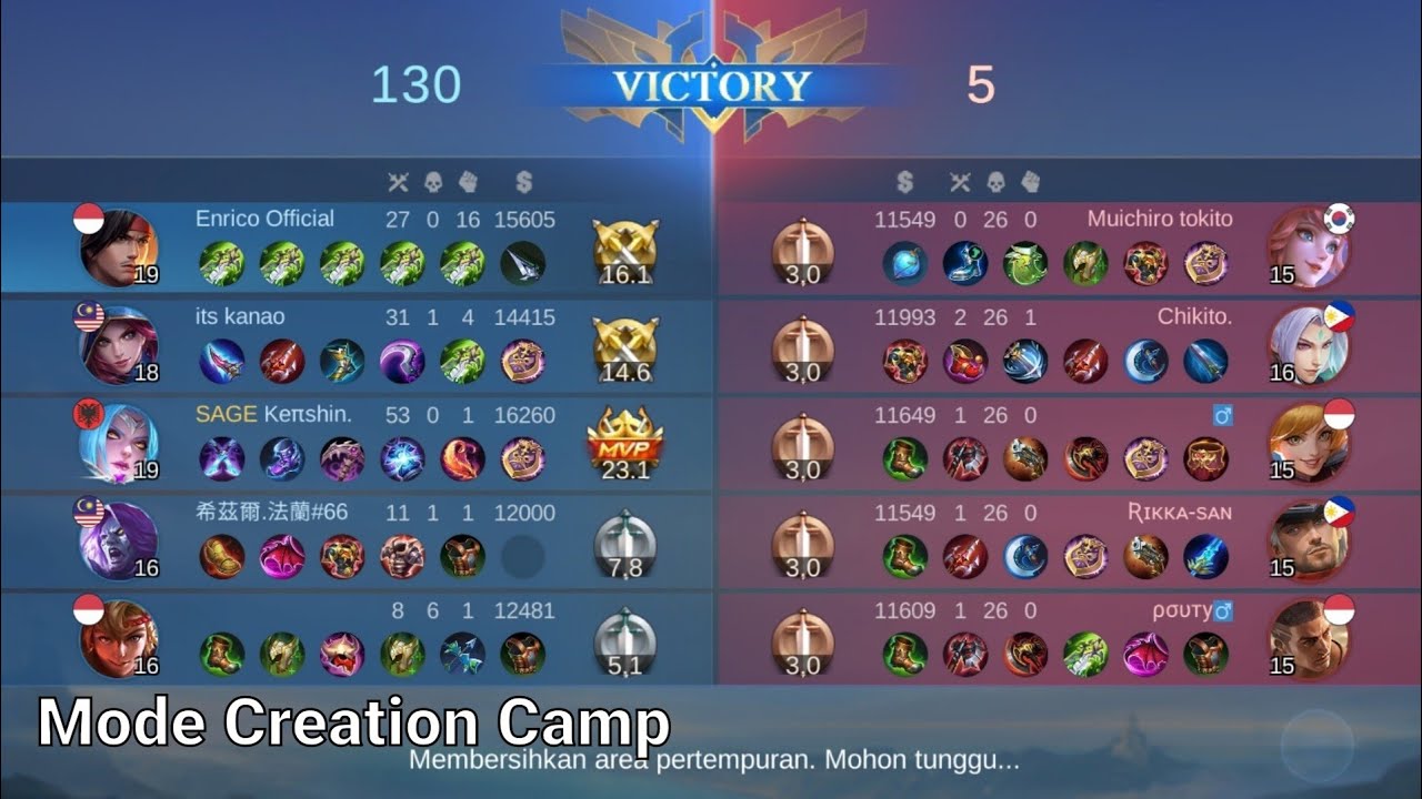 Mode Creation Camp Mlbb Youtube