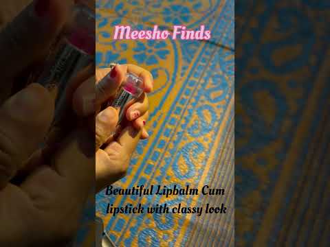 Comment on product code #meesho #meeshofind #recommended #affordablefashion #lipstick #lipbalm