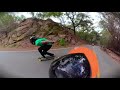 mulholland with max b and nick downhill longboard skate