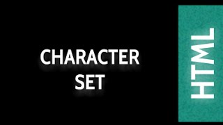 HTML Web Design Tutorials: HTML Character Set Lesson 29