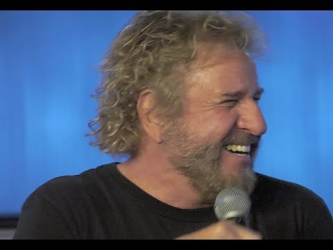 How did Sammy Hagar get the nickname Red Rocker?