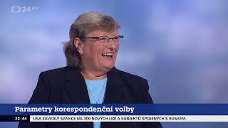 Parametry korespondenční volby a komentáře Vladimíry Lesenské a Jakuba Michálka (12. 6. 2024)