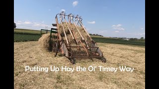 Gathering Hay the Old Fashioned Way...Hay Lift