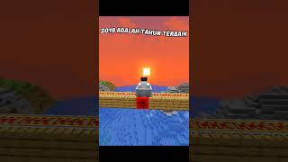 2019 ADALAH TAHUN TERBAIK ❤️ #minecraft #shorts