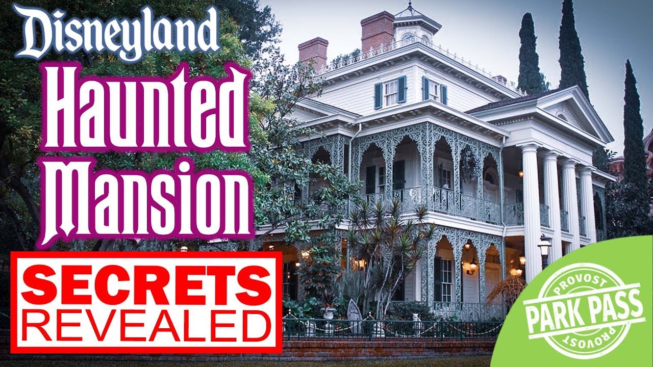 Secrets Revealed Haunted Mansion Disneyland Youtube