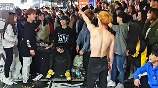 《춤추는곰돌_#StreetDance》춤추는곰돌#AFstarz 20190413_214219 HongDae Busking 홍대버스킹 #SnowHorse