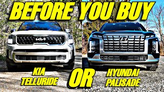 Which One Would I Pick: Kia Telluride Or Hyundai Palisade? It's Close, But One Is A Winner