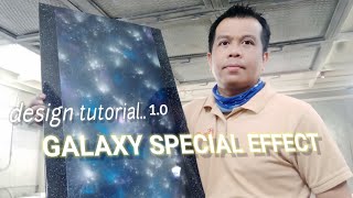 PAANO GUMAWA NG GALAXY SPECIAL EFFECT| DESIGN TUTORIAL|FOR FURNITURE \u0026 INTERIOR DESIGN| colormix tv