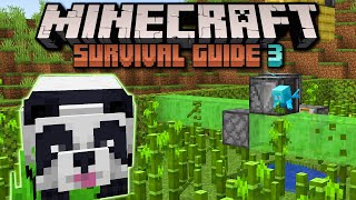 Pandas, Scaffolding, & Automatic Bamboo! ▫ Minecraft Survival Guide S3 ▫ Tutorial Let's Play [Ep.90]