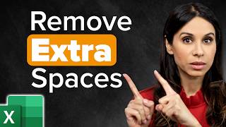 TRIM Isn’t Working? How to Remove "Invisible" Spaces in Excel (FAST)
