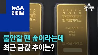 불안할 땐 金이라는데…최근 금값 추이는? | 뉴스A 라이브