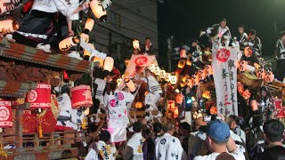 令和元年五月四日 東灘区だんじり祭り 横屋區 西青木區 青木區 練り合わせ