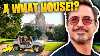Inside Robert Downey Jr's INSANE Windmill Home!