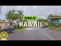 4K Scenic Bike Ride - Road Trip through the Big Island, Hawaii (4 hours) - Part #1