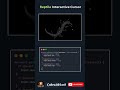 🦎 Reptile-Style Interactive Cursor (Tail + Ripple)  HTML/CSS/JS! #Shorts #viral #CodeWithLord