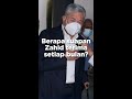 Berapa suapan Zahid terima setiap bulan? | 19 Mei 2022 #berita #news #shorts