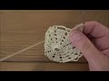 cc how to crochet big round table doily part 1 of 3