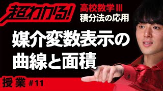 媒介変数表示の曲線と面積【高校数学】積分法の応用＃１１