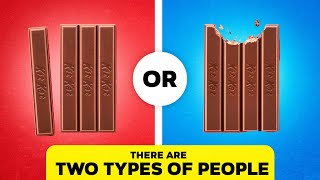 There are Two Types of People Challenge | Personality Quiz!