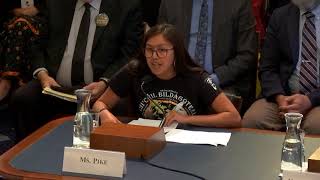 Ms. Naelyn Pike Testimony - Resolution Copper Mining at Oak Flat