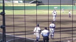 【平塚学園 柿木拓海】2017年4月25日 神奈川県春季大会 準々決勝vs横浜高校 福永奨 第2打席