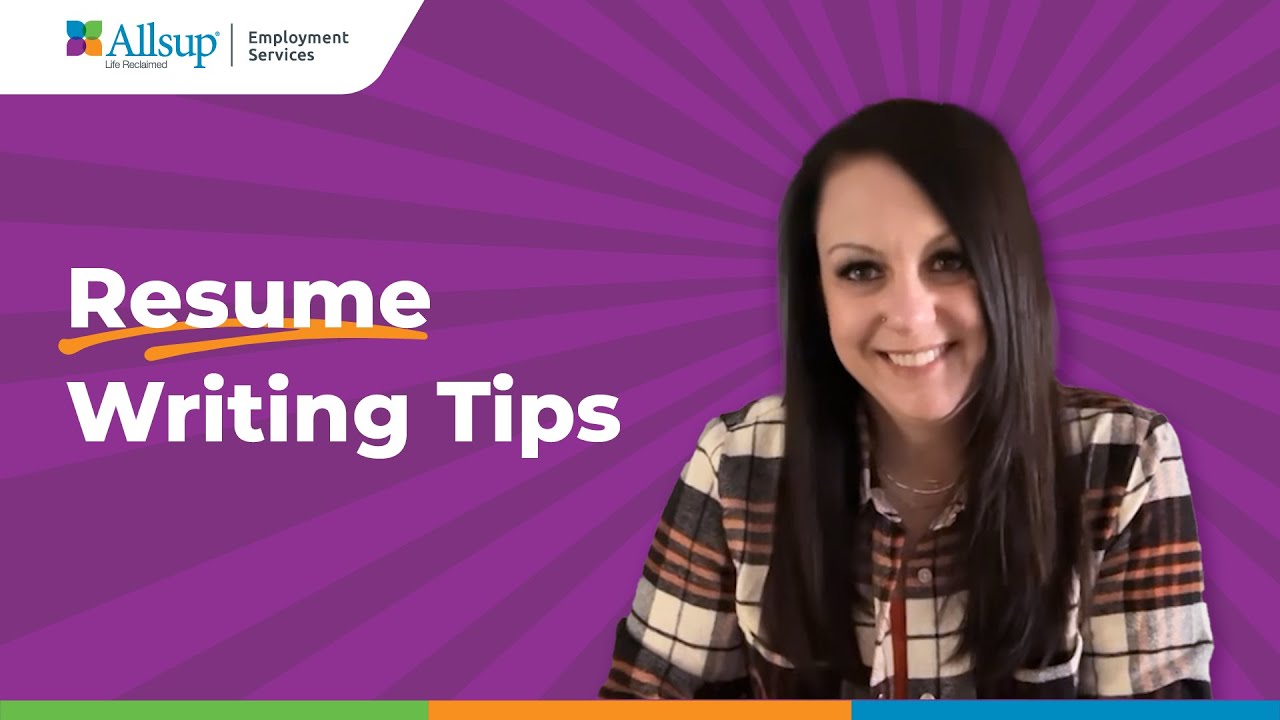 Resume Writing Tips Youtube