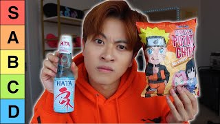 I TRIED JAPANESE SNACKS AND RANKED THEM 🇯🇵