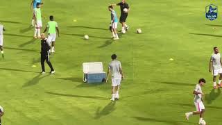 محمود علاء يرفع راية العصيان في مباراة الزمالك والمقاصة ويرفض التدريب بسبب مافعله جمهور الزمالك معه